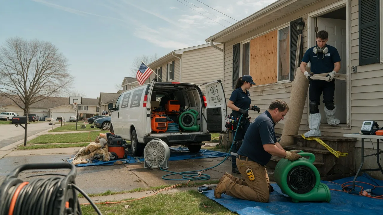 Water Damage Restoration in Fishers, IN near me